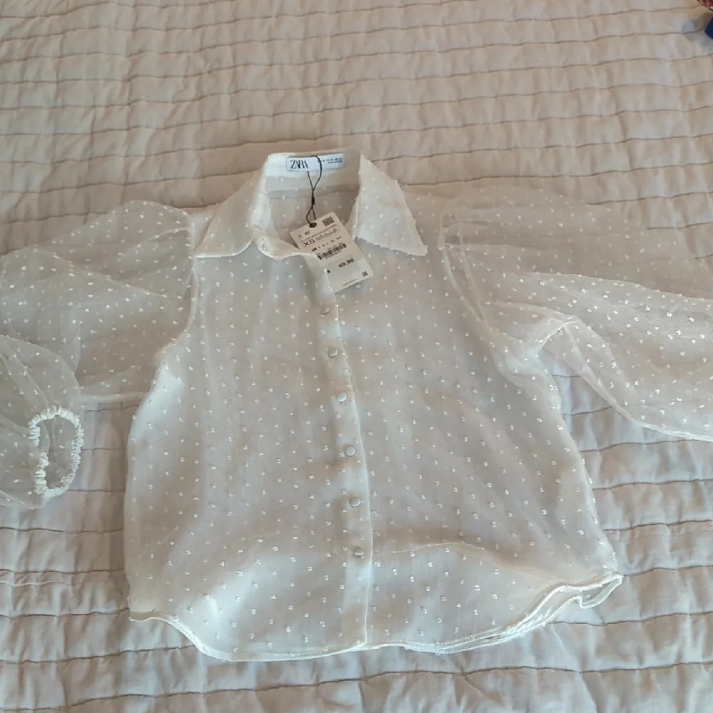 Zara Puff Sleeve Top